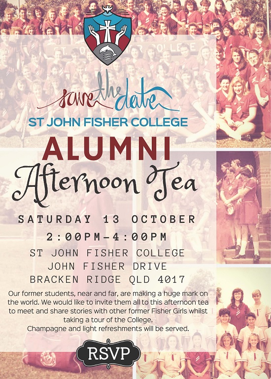 Alumni Afternoon Tea INVITE