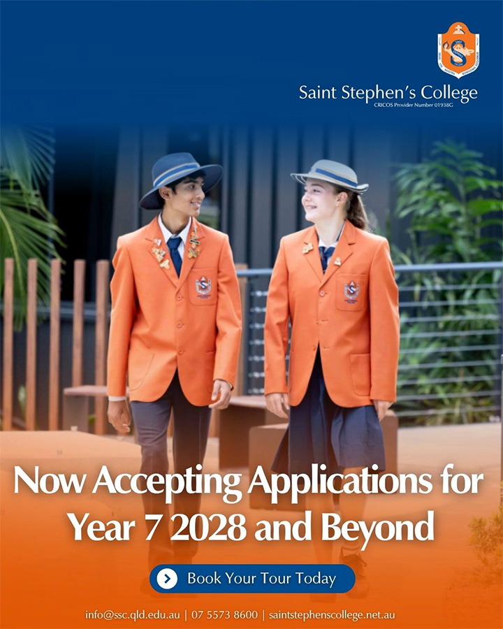 Saint Stephens enrolment popup
