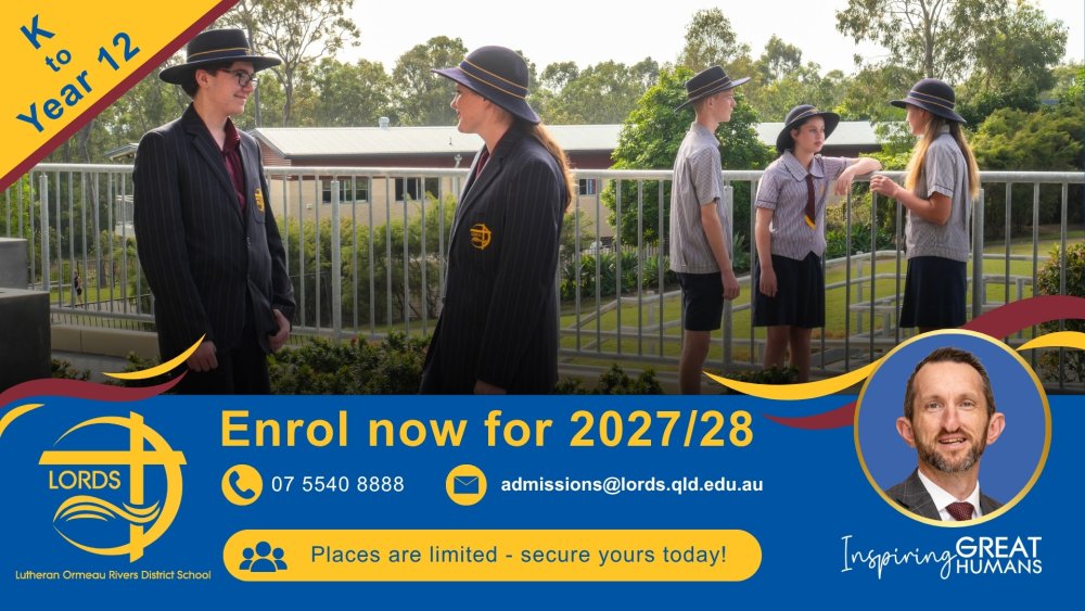 LORDS, Lutheran Ormeau Rivers District School