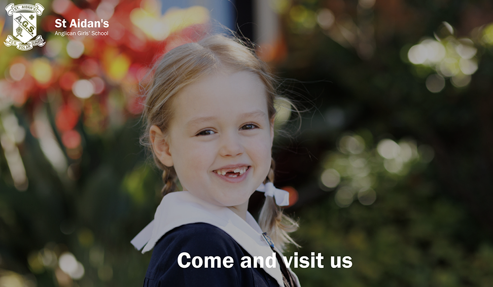 ST AIDAN'S ANGLICAN GIRLS SCHOOL - Kindy and Early Years Tour