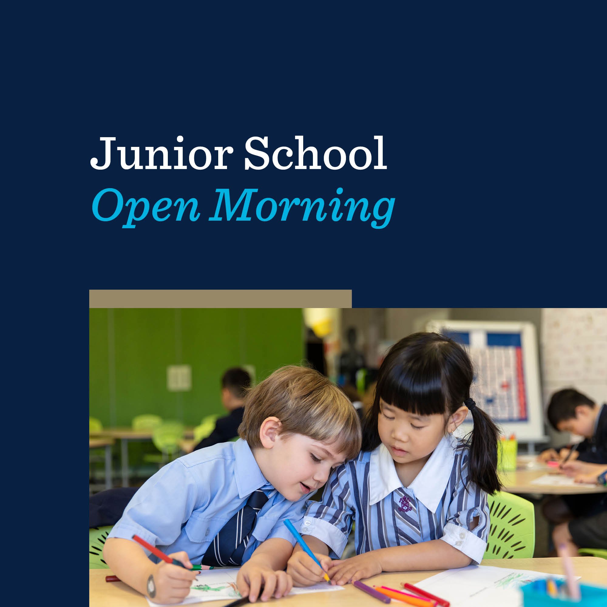 ST ANDREW'S CATHEDRAL SCHOOL - JUNIOR SCHOOL OPEN MORNING