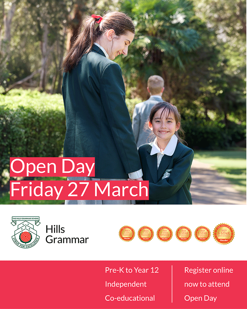HILLS GRAMMAR - Open Day