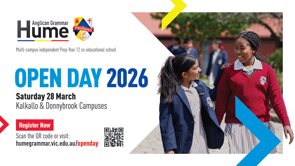 HUME ANGLICAN GRAMMAR - Open Day