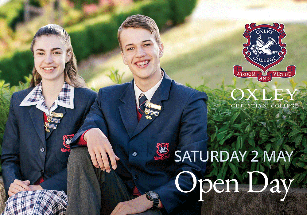 OXLEY CHRISTIAN COLLEGE - Open Day