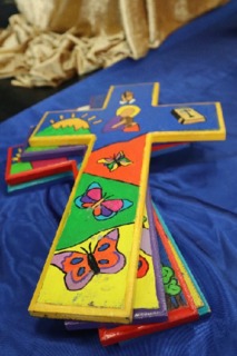 Hand painted Cross