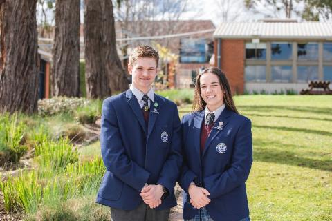 Malia and Tim - School Captains 2024
