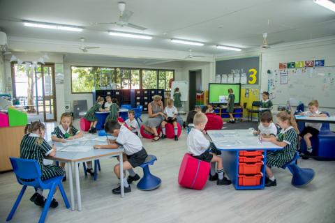All the classrooms on our Junior campus have been renovated and refurbished and offer a state of the art, flexible learning environment purpose-built for 21st century minded students