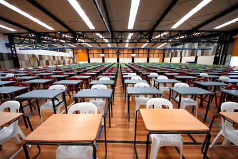 VCE Exams held on campus not externally