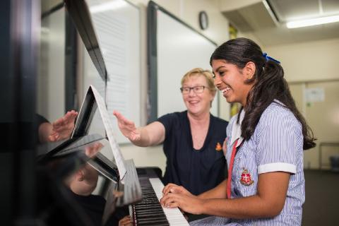 Private music tuition is available to all students