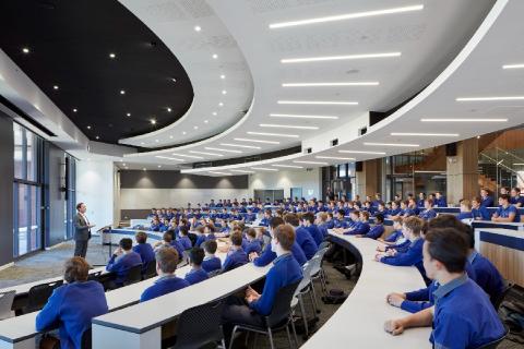The Centenary Library lecture theatre