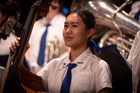 Currently more than two-thirds of students participate in 34 ensembles