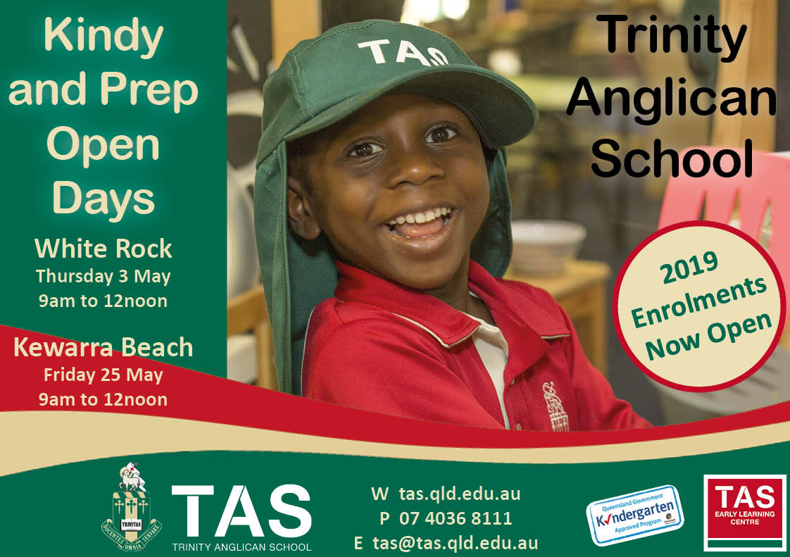 Kindy and Prep Open Day May website