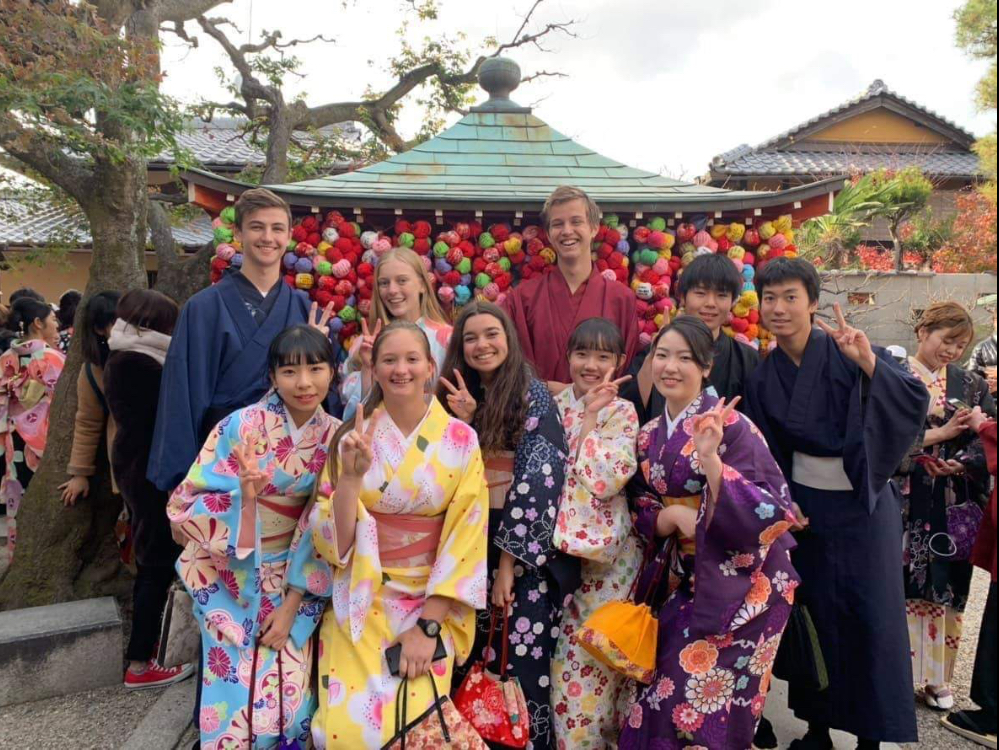 STCC students in Japan